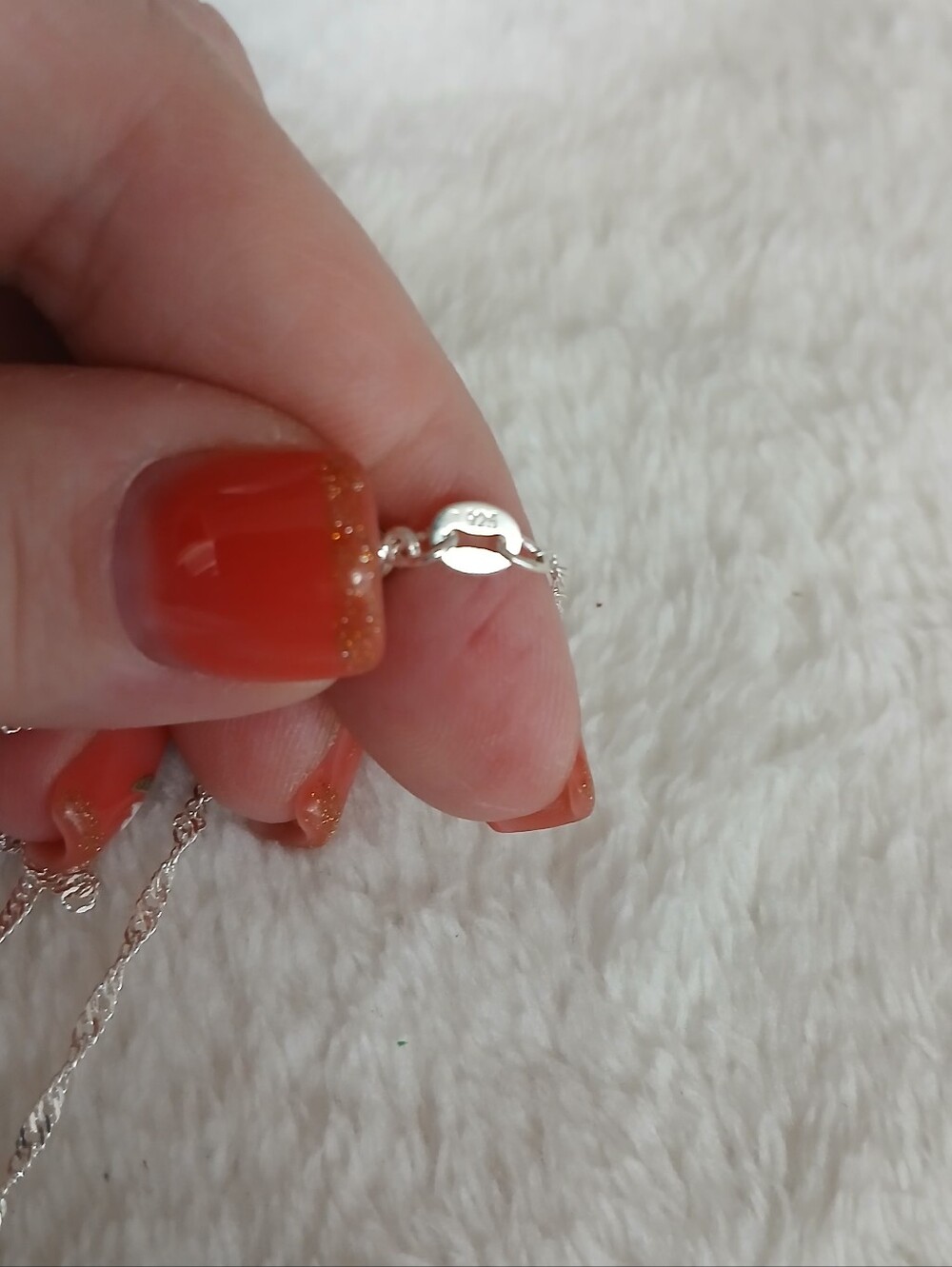 Pink Floral Heart Pendant Necklace - Picture 6 of 6
